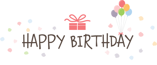 生日快樂 !